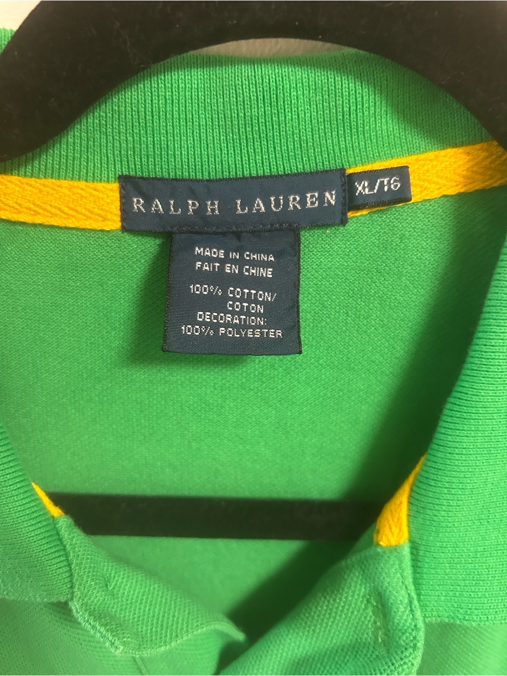 Polo by Ralph Lauren Women’s Size XL/TG 100% - Picture 6 of 6